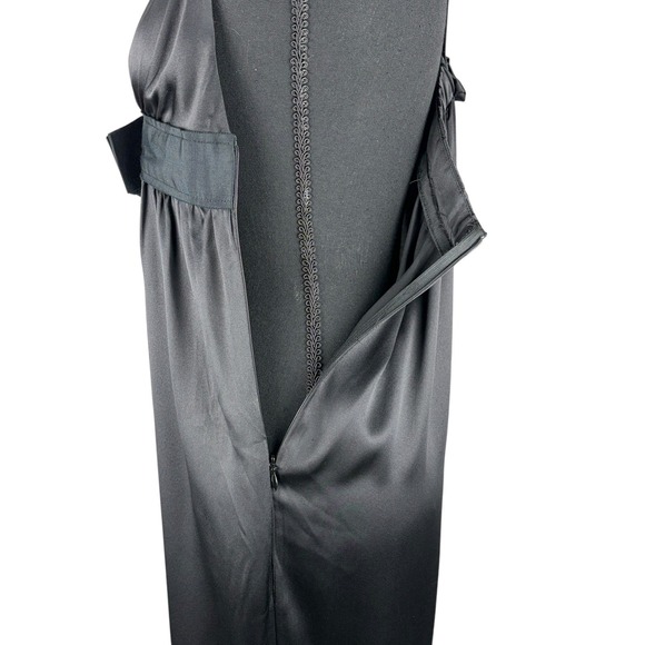 See by Chloé Black Silk Shift Dress with Pockets Size US 2 - Picture 6 of 11